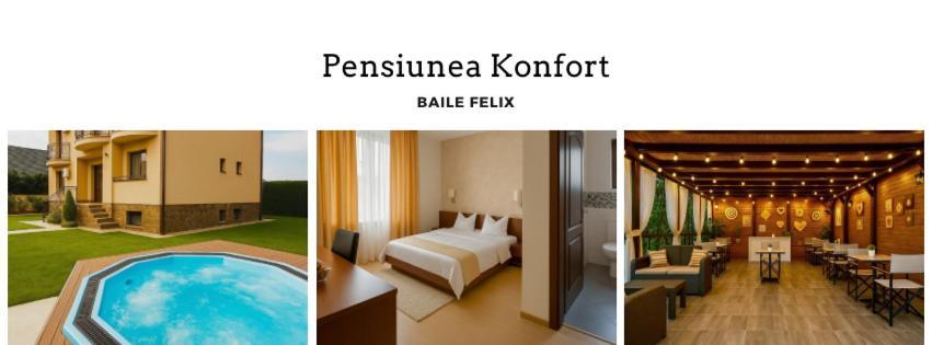 Pensiunea Konfort Baile Felix Exterior photo